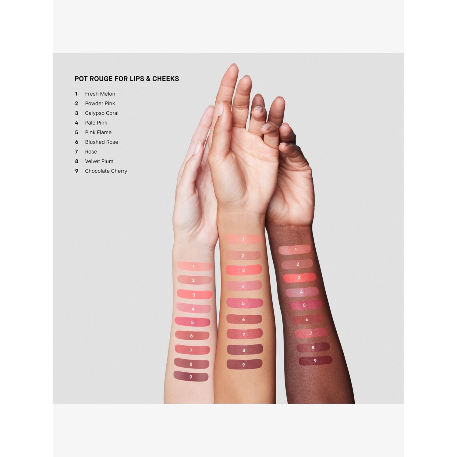 Bobbi Brown Pot Rouge lip and cheek cream 11ml, UK version
