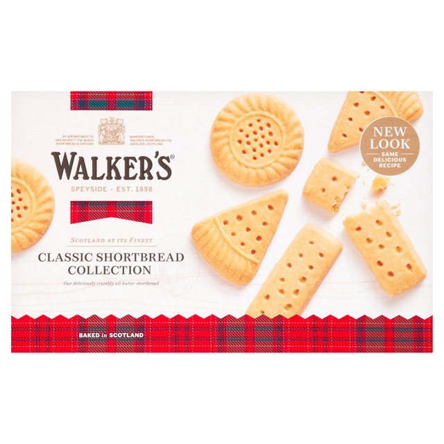 Walkers Pure Butter Classic Shortbread Collection   250g GOODS M&S   