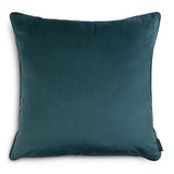 Habitat soft velvet cushion teal 55x55cm, UK version