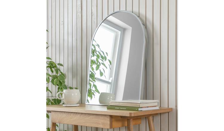 Habitat silver arch wall mirror 60x45cm, UK version