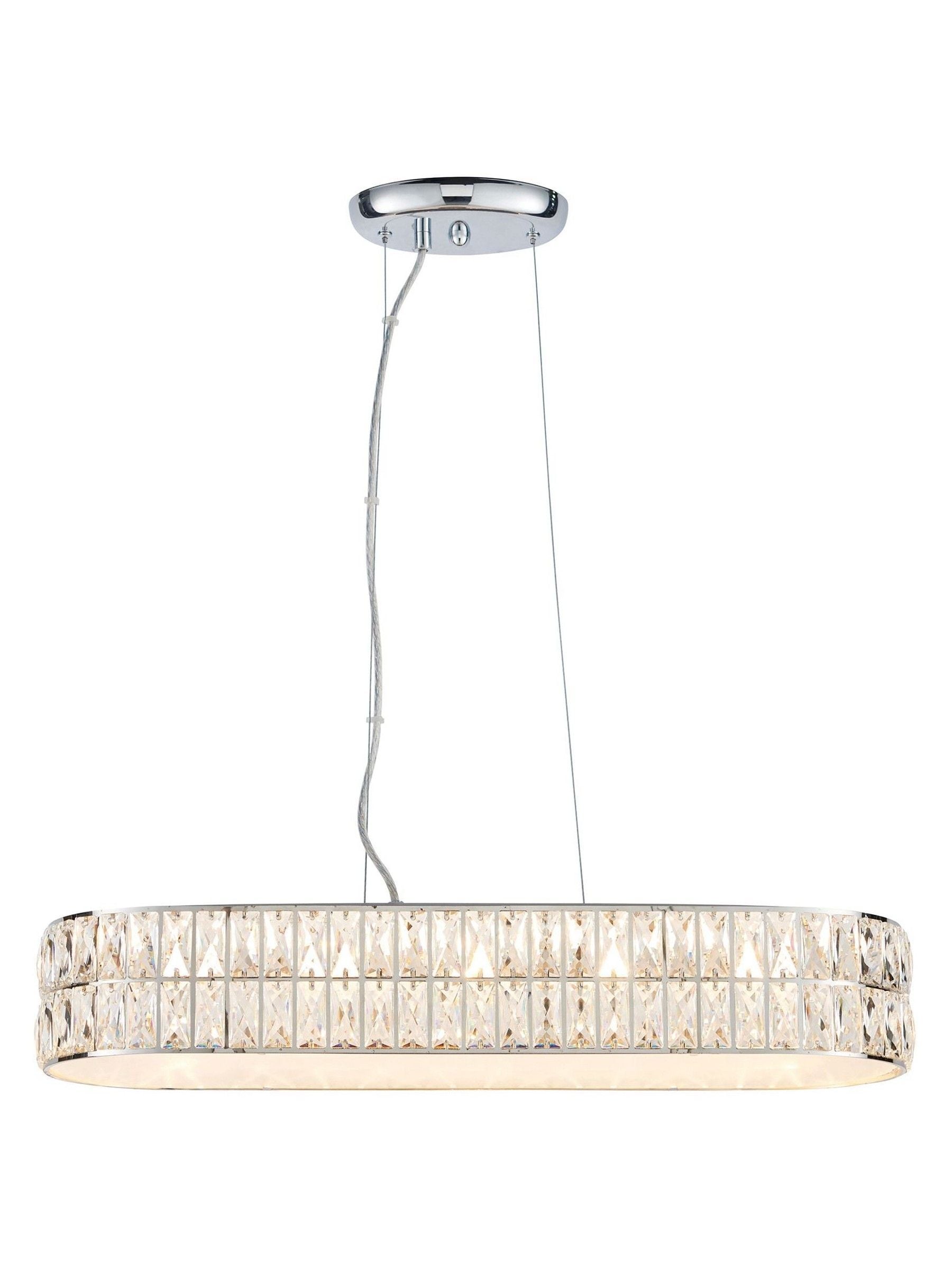 Gallery Home Silver Velma pendant light (British brand)