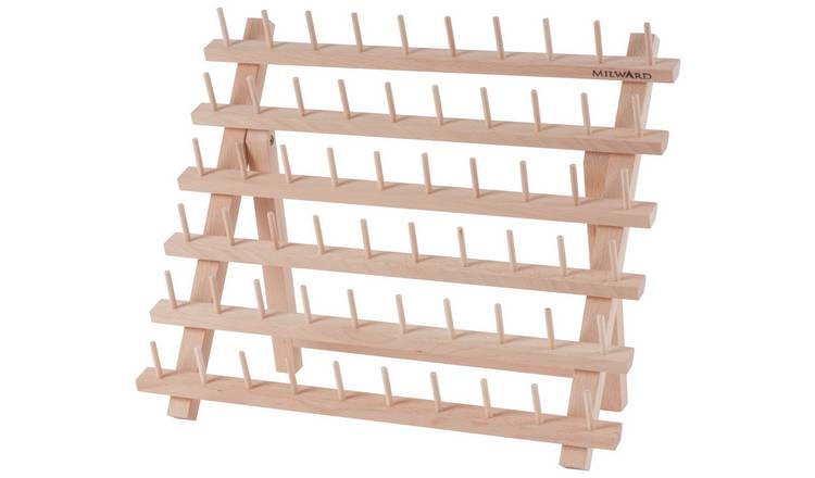Milward beech wood spool holder for 60 threads, UK version