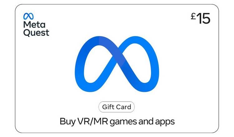 Meta Quest 15 GBP Gift Card GOODS Argos