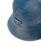Prada denim bucket hat, UK version