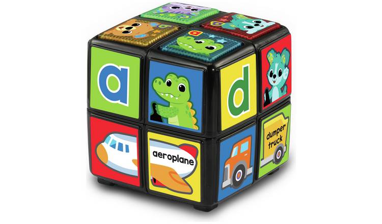 Vtech Animal Cube interactive baby toy, UK version