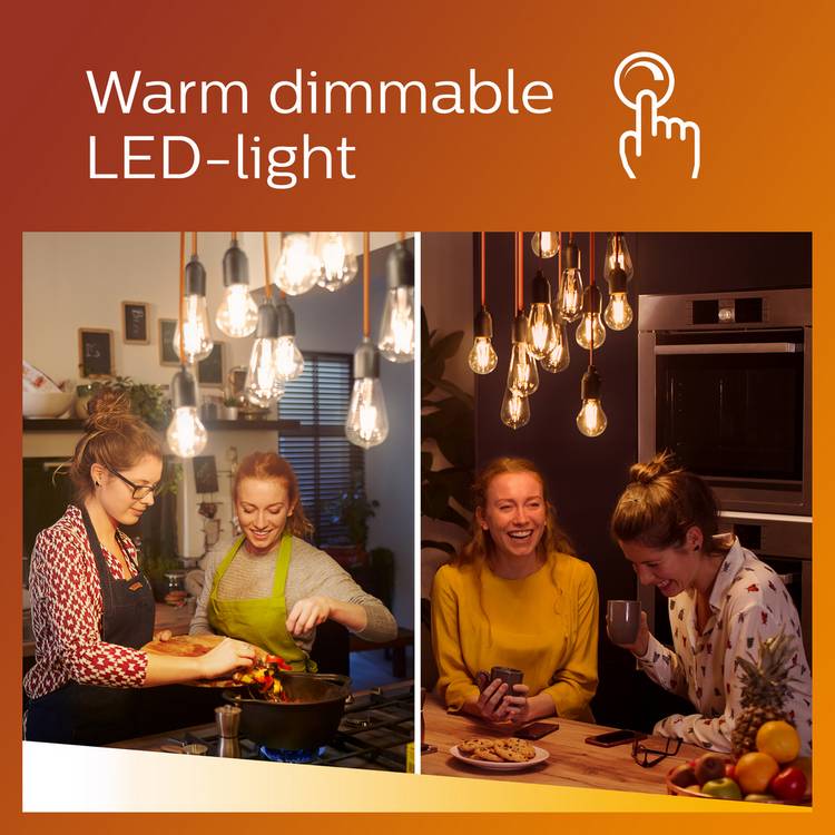 Philips LED GU10 dimmable light bulbs 6 pack, UK version