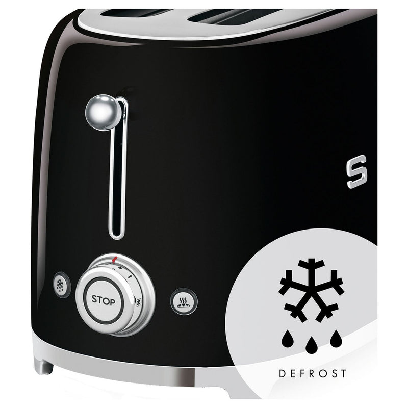 Four slice toaster black 1500W, UK version