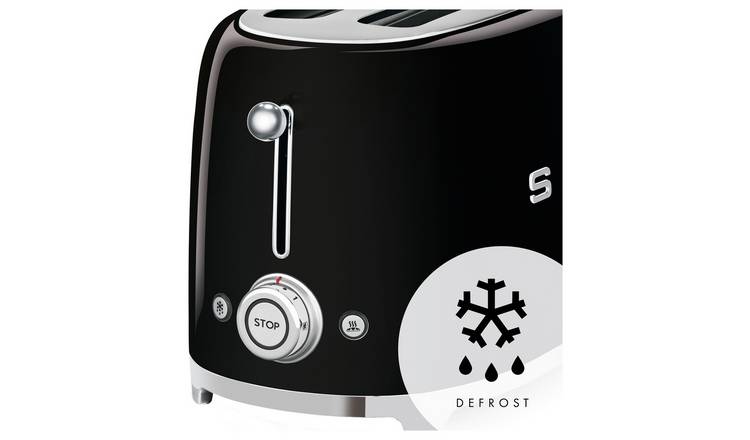 Four slice toaster black 1500W, UK version