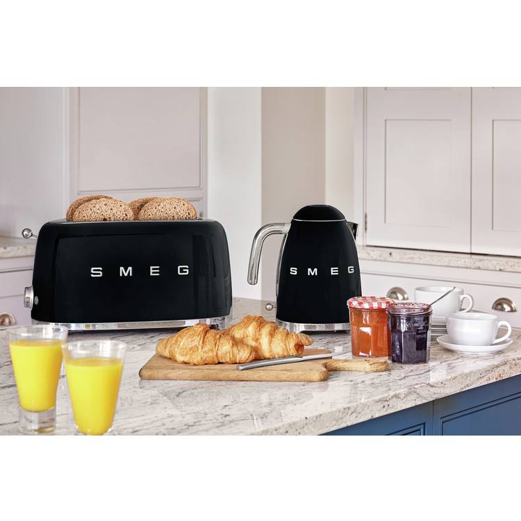 Four slice toaster black 1500W, UK version