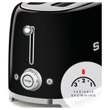 Four slice toaster black 1500W, UK version