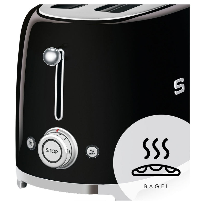 Four slice toaster black 1500W, UK version