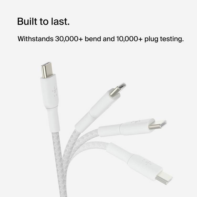 Belkin braided USB-C cable 1m - British product