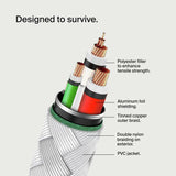 Belkin braided USB-C cable 1m - British product