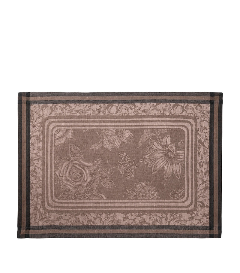 Le Jacquard Français Linen Romance Placemat 50cm x 36cm, UK version
