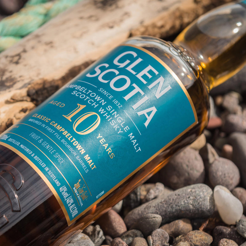 Glen Scotia Single Malt Whisky 10 Years 70cl, UK version