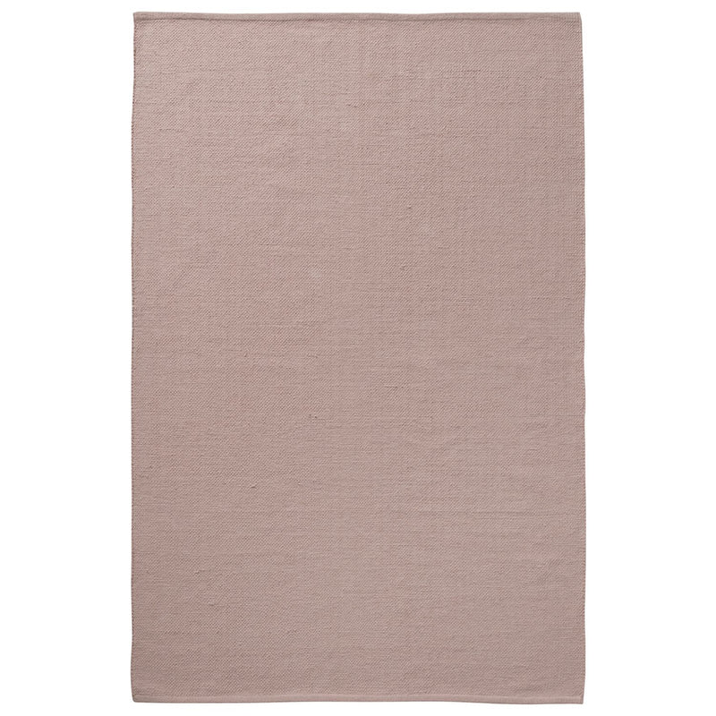 Argos Home pink cotton flatweave rug 60x90cm, imported from the UK