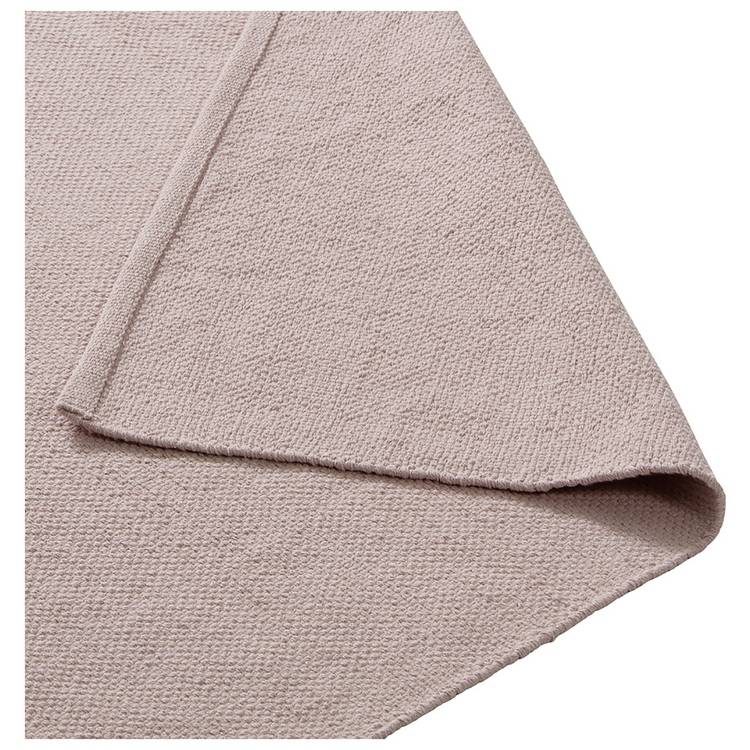 Argos Home pink cotton flatweave rug 60x90cm, imported from the UK
