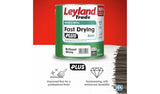 Leyland paint satin brilliant white 2.5L - British product