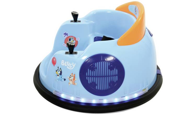 Bluey 6V electric bumper car ride-on toy (British brand)