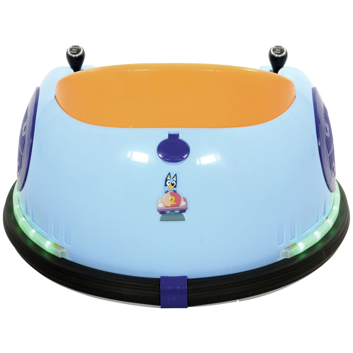 Bluey 6V electric bumper car ride-on toy (British brand)