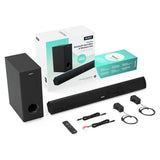 Majority Teton Plus 2.1 soundbar with wireless subwoofer - British product