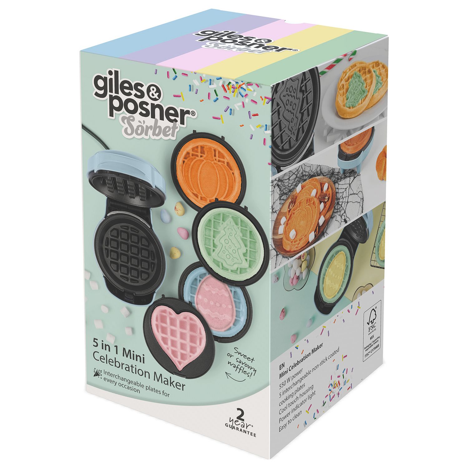 Giles & Posner Mini Celebration Maker Blue - British product