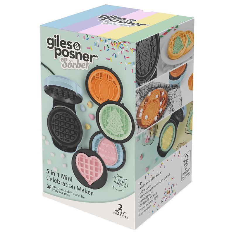 Giles & Posner Mini Celebration Maker Blue - British product