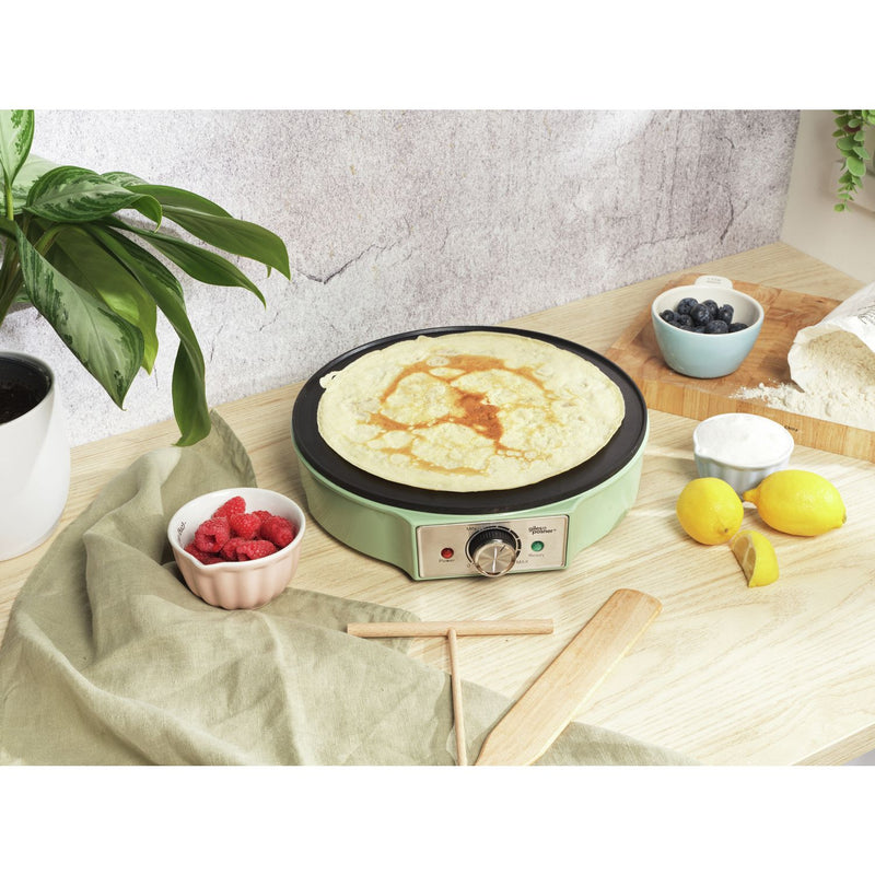 Giles & Posner electric crepe maker green, UK version