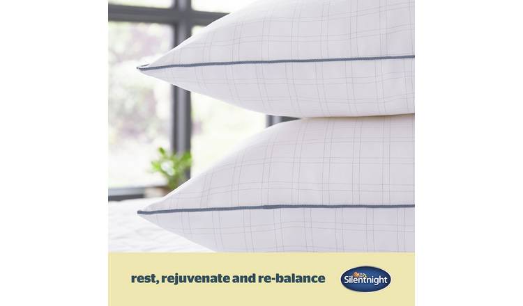 Silentnight stress relieving pillows pair, UK version