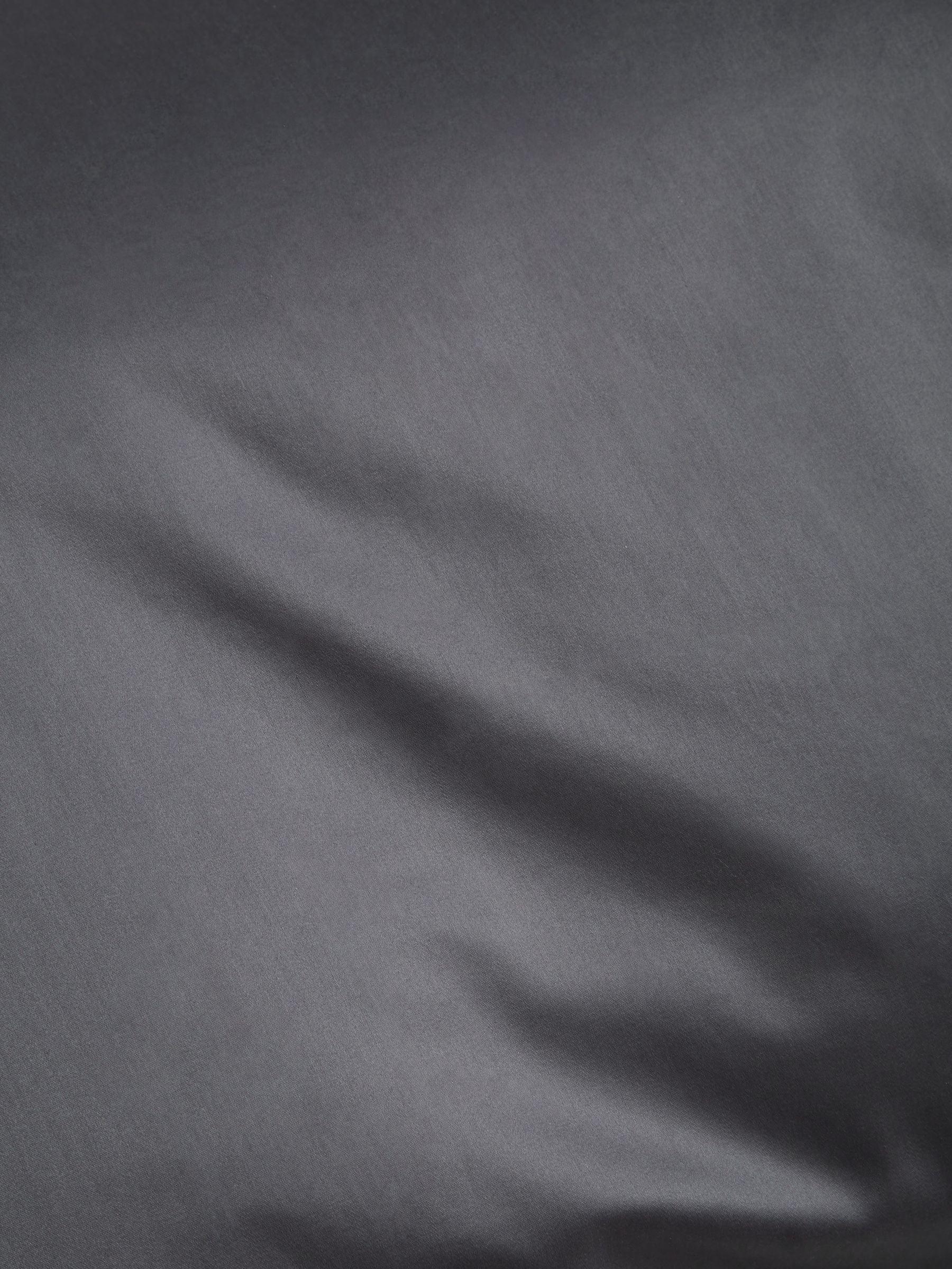 Charcoal Grey Egyptian cotton duvet cover and pillowcase set - British product