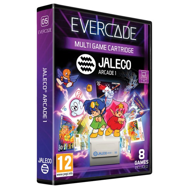 Evercade Jaleco Arcade 1 cartridge collection - British product
