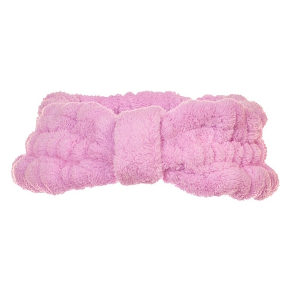 Yes Studio pink 3-piece wrist and headband set imported from the UK
