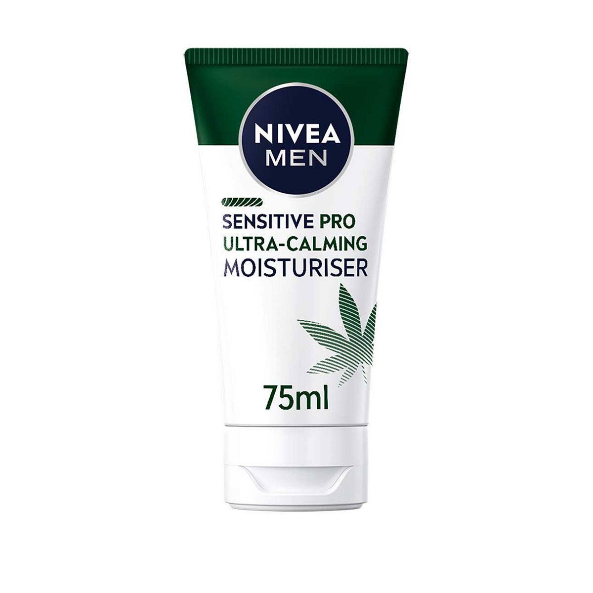 NIVEA Men Sensitive Pro Calming Face Cream Moisturiser with Hemp Oil, 75ml Men's Toiletries Boots   