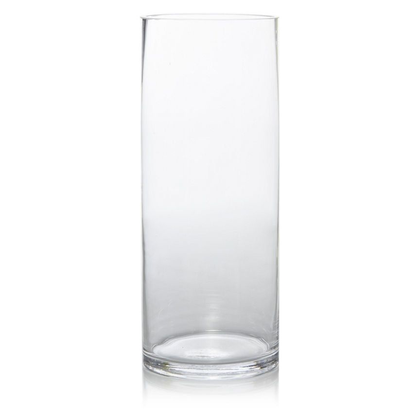 George Home Glass Cylinder Vase General Household ASDA   