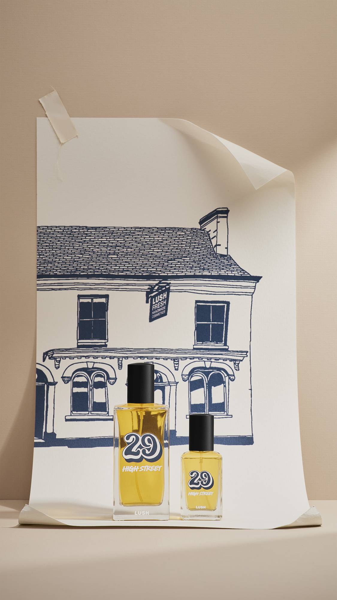 Lush 29 High Street perfume spray, imported from the UK