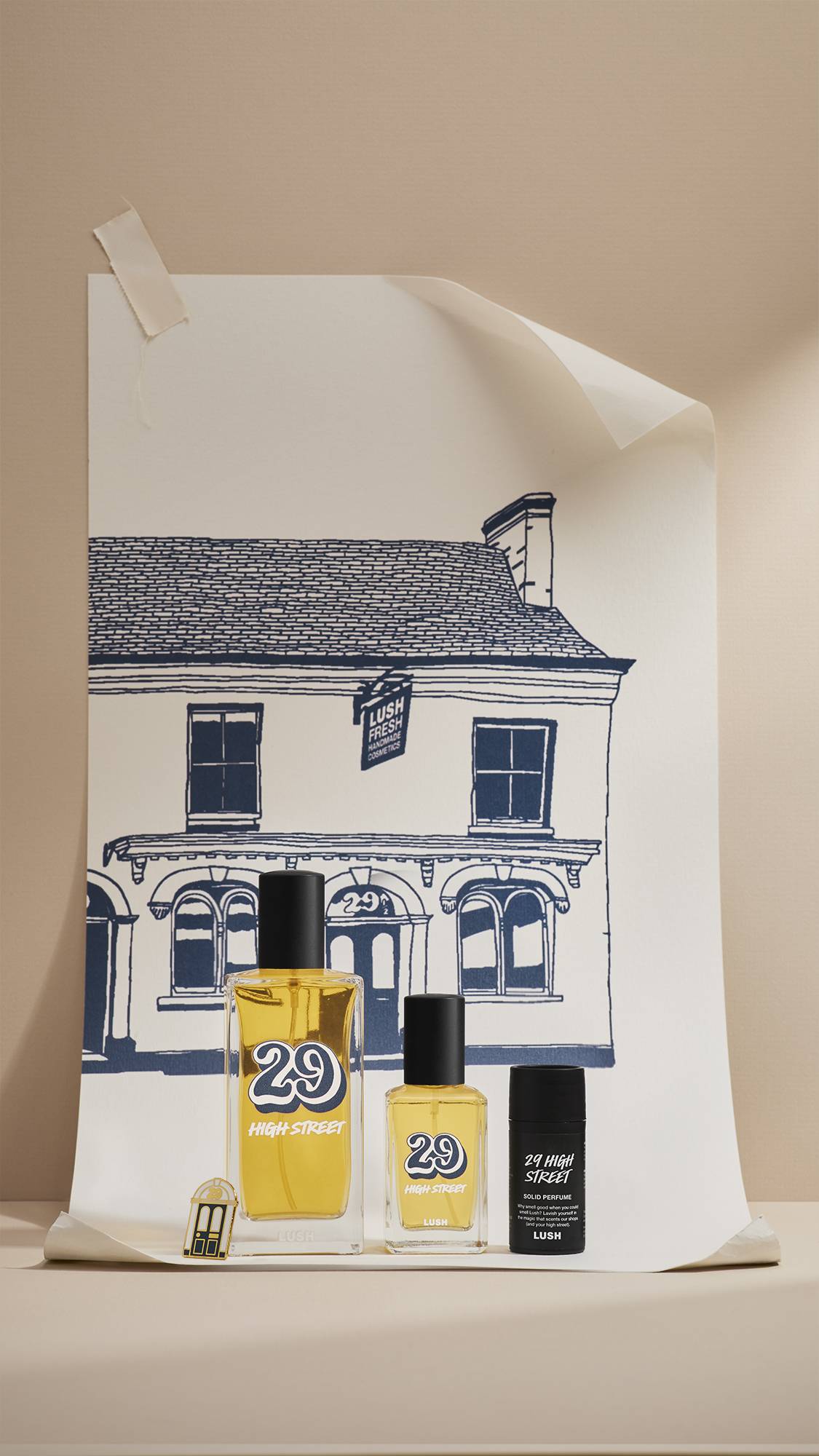 Lush 29 High Street perfume spray, imported from the UK