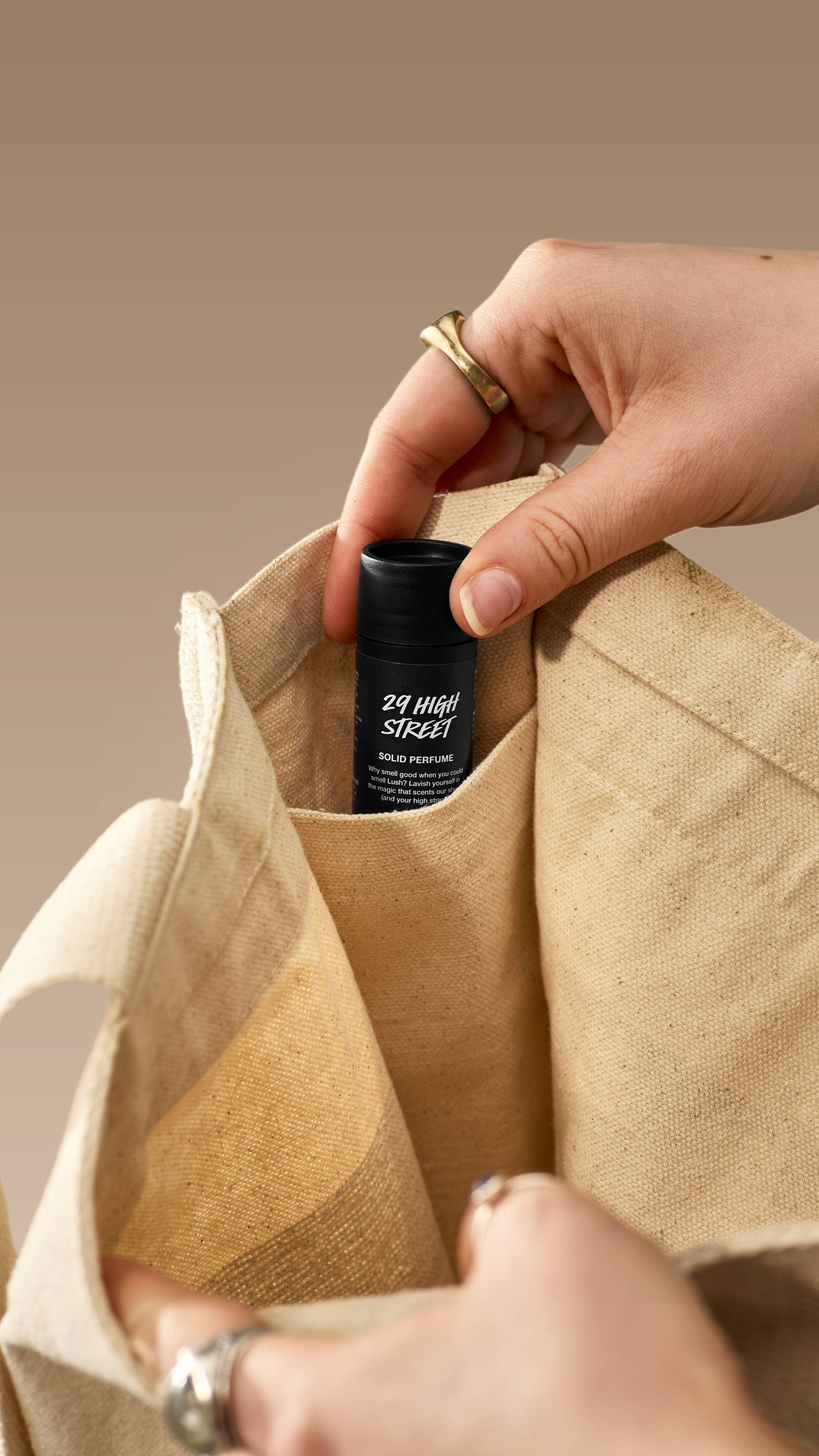 Lush 29 High Street solid perfume, imported from the UK