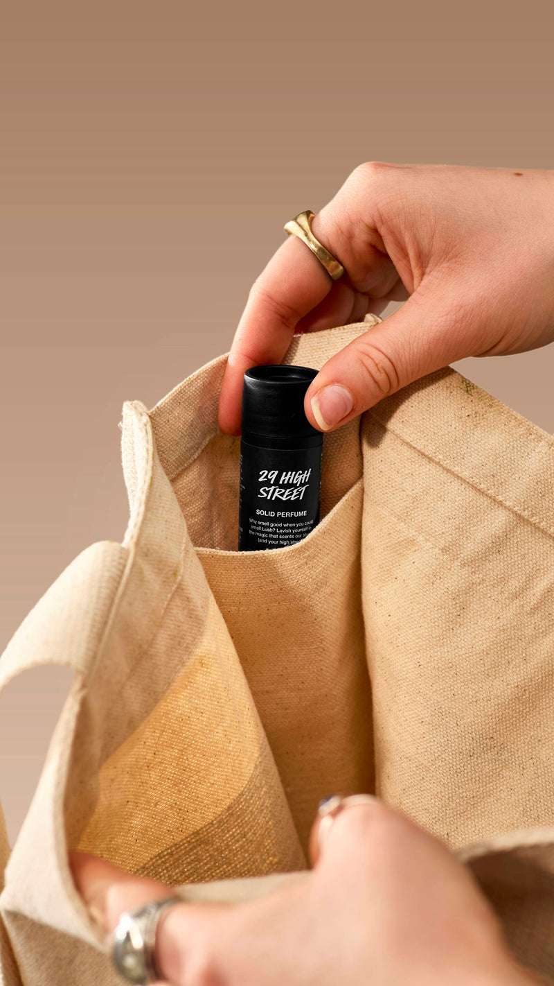 Lush 29 High Street solid perfume, imported from the UK