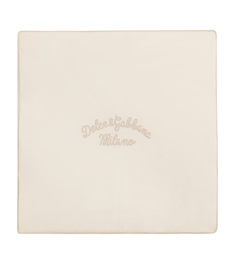Dolce&Gabbana kids jersey blanket padded cotton - British product