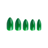 Invogue Venom Green Oval Nails - Pack of 24 GOODS Superdrug   