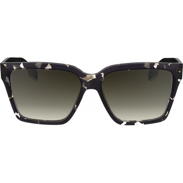 Victoria Beckham VB672S brown acetate sunglasses 57mm, imported from the UK