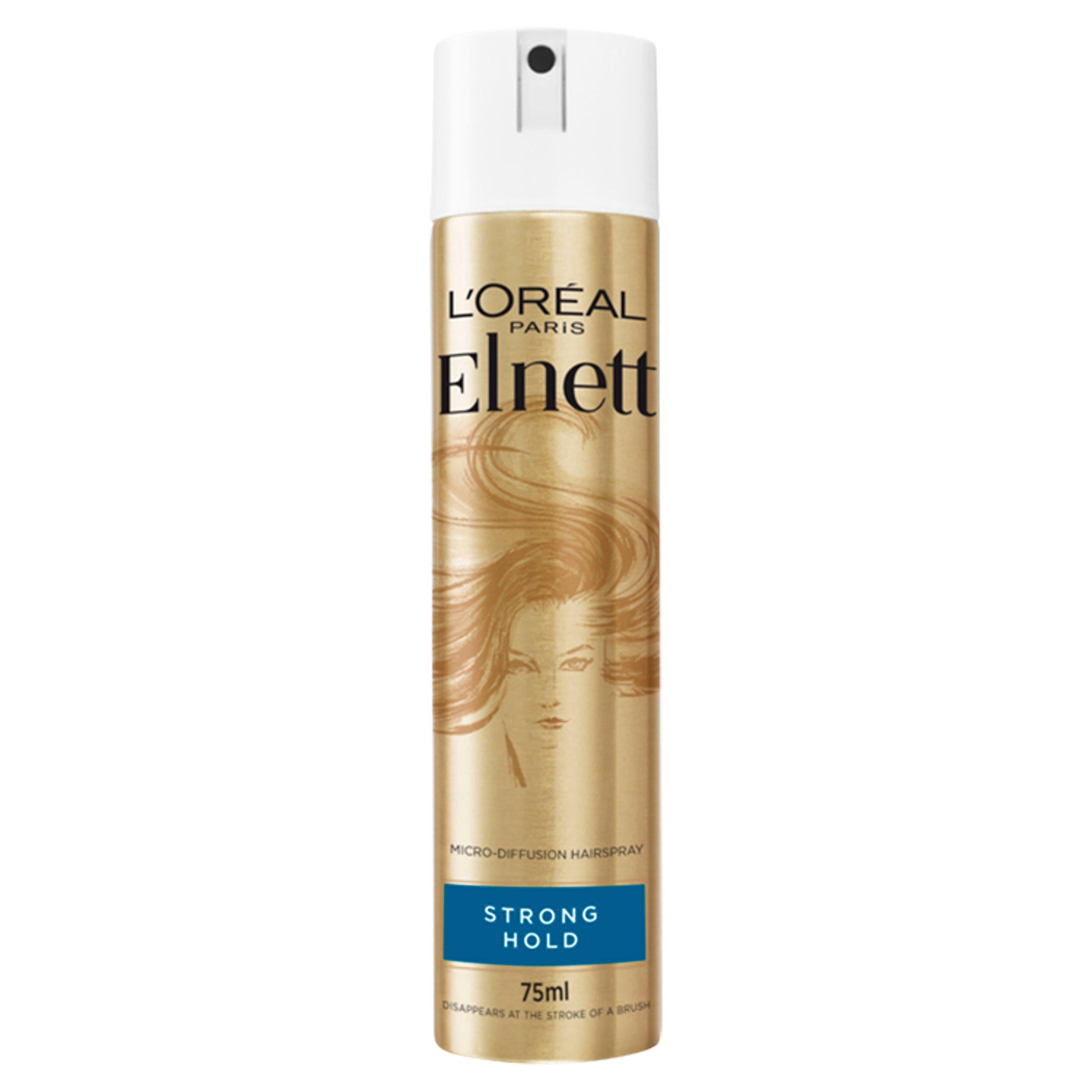 L'Oreal Elnett Extra Strength Hairspray 75ml face & body skincare Sainsburys   