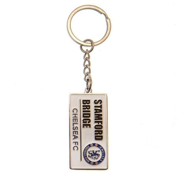 Chelsea FC Street Sign Keyring GOODS Superdrug   