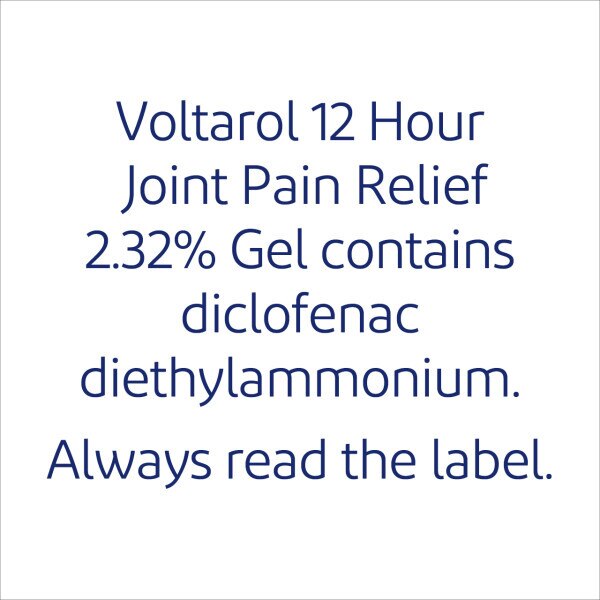 Voltarol Joint Pain Relief Gel 12 Hour 2.32% 100g GOODS Superdrug   