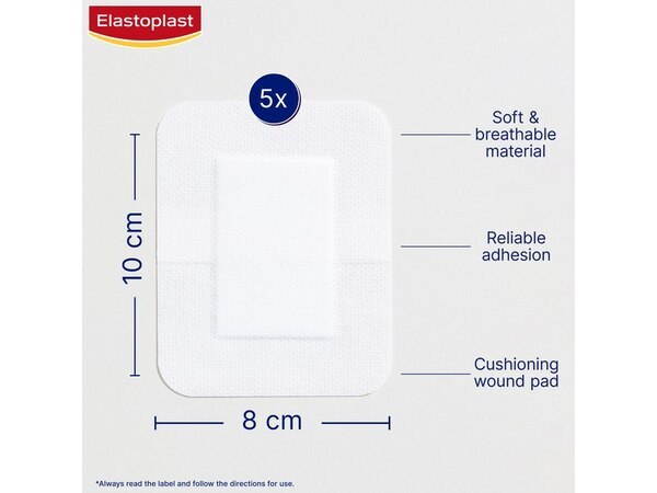 Elastoplast Sensitve Xxl Dressing 5 Strips GOODS Superdrug   