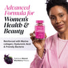 Novomins women's multivitamin gummies blackberry 60, imported from the UK