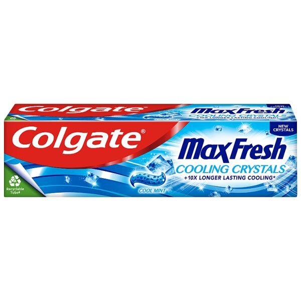 Colgate Max Fresh Cooling Crystals Toothpaste 75ml GOODS Superdrug   