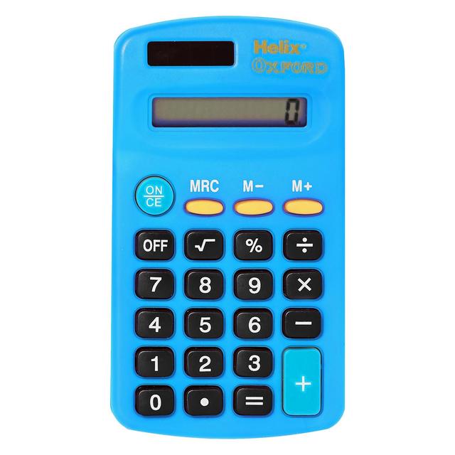 Oxford Basic Calculator - Blue