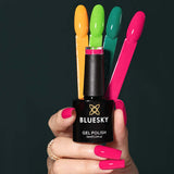 Bluesky gel polish Flamingo Pink 10ml, imported from the UK