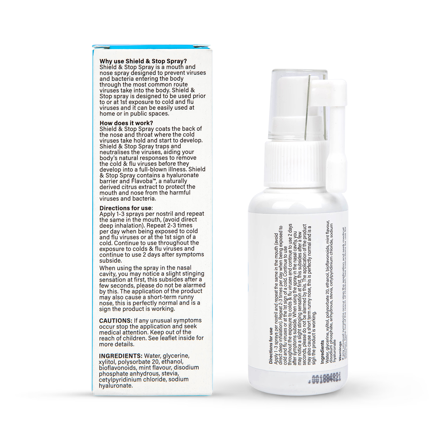 Holland & Barrett Shield Stop spray 50ml (British brand)